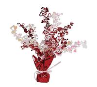 Beistle 70805 Heart Gleam 'N Burst Centerpiece, 15-Inch, 1 Per Package by The Beistle Company