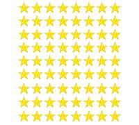 Beistle 72-Piece Foil Star Cutouts 5-Inch