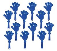 Beistle Confezione da 12 battenti a mano, 19,8 cm, blu