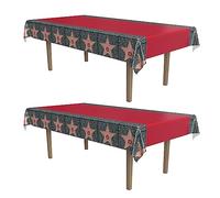 Beistle Helmet Carpet Tablecover Set da 2 multicolore