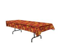 Beistle Helmet Fall Leaf Tablecover Set da 2 multicolore