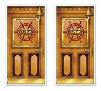 Beistle S57315AZ2 - Copriporta per navi da crociera, 2 pezzi, in plastica, multicolore