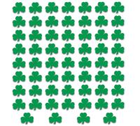 Beistle Stampato Trifoglio Ritagli 60 Pezzi 5"""" Verde