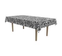 Beistle Zebra Print Tovaglia 137,2 cm x 274,3 cm