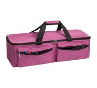 BEISUOSI Borsa da trasporto compatibile con Cricut Explore Air e Maker, borsa tote compatibile con Cricut Explore Air, Silhouette Cameo 4 e forniture (solo borsa), Rosso rosato, bagonly, moderno