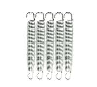 BEITESI Molla Elastica per Trampolino Molla Sostitutiva per Molla Accessori per Trampolino Mini Primavera del Trampolino 165mm/6.5″(5 Pack)