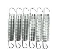 BEITESI Molla Elastica per Trampolino Molla Sostitutiva per Molla Accessori per Trampolino Mini Primavera del Trampolino 147mm/5.8″(6 Pack)