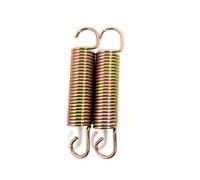 BEITESI Molla Elastica per Trampolino Molla Sostitutiva per Molla Accessori per Trampolino Mini Primavera del Trampolino 130m/5.1″(2 Pack)