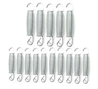 BEITESI Molla Elastica per Trampolino Molla Sostitutiva per Molla Accessori per Trampolino Mini Primavera del Trampolino 135mm/5.3″(15 Pack)