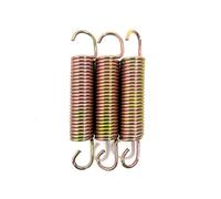 BEITESI Molla Elastica per Trampolino Molla Sostitutiva per Molla Accessori per Trampolino Mini Primavera del Trampolino 130mm/5.1″(3 Pack)