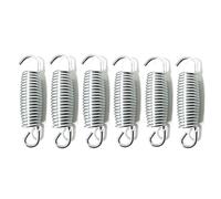 BEITESI Molla Elastica per Trampolino Molla Sostitutiva per Molla Accessori per Trampolino Mini Primavera del Trampolino 100mm/3.9″(6 Pack)