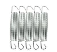 BEITESI Molla Elastica per Trampolino Molla Sostitutiva per Molla Accessori per Trampolino Mini Primavera del Trampolino 140mm/5.5″(5 Pack)