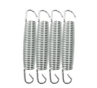 BEITESI Molla Elastica per Trampolino Molla Sostitutiva per Molla Accessori per Trampolino Mini Primavera del Trampolino 140mm/5.5″(4 Pack)