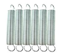BEITESI Molla Elastica per Trampolino Molla Sostitutiva per Molla Accessori per Trampolino Mini Primavera del Trampolino 260mm/10.2″Diametro della Linea 4mm(6Pack)