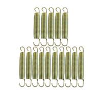 BEITESI Molle per trampolino trampolino, molle di ricambio per trampolino, accessori per trampolino, set di viti da 145 mm, diametro della bobina: 3 mm (15 pezzi)