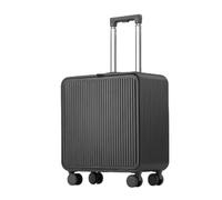BEITH Valigia Trolley Rigido - BSM818, Anteriore Aperto, Bagaglio a Mano in Lega in Alluminio Tutta, con Fodera Ispessita, Ruota Silenziosa in TPE a 360°, Serratura TSA, Impermeabile