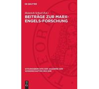 Beiträge Zur Marx-Engels-Forschung (Copertina rigida)