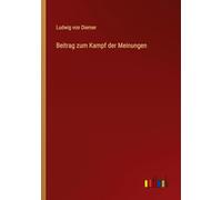 Beitrag zum Kampf der Meinungen
