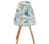 BEIWOSHA Coprisedie da pranzo scandinave Fodera per sedia scandinava | Per sala da pranzo Fodere per sedie scandinave a forma curva(Pastoral Green,6 pezzi)
