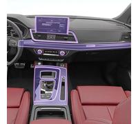 BEIYANSHOO Pellicola protettiva trasparente in TPU per console centrale interna auto, pellicola protettiva antigraffio per schermo LCD PPF, per Audi Q5 2021-2024