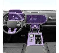 BEIYANSHOO Pellicola protettiva trasparente in TPU per console centrale interna auto, pellicola protettiva antigraffio per schermo LCD PPF, per Haval Dargo 2022-2024