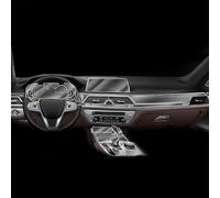 BEIYANSHOO Pellicola protettiva trasparente per console centrale dell'auto, in TPU, per BMW Serie 7 G11 G12 M760 2016-2018