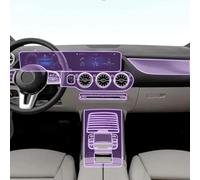 BEIYANSHOO Pellicola protettiva trasparente per console centrale interna dell'auto, in TPU, antigraffio, per Mercedes-Benz GLA H247 2020-2022