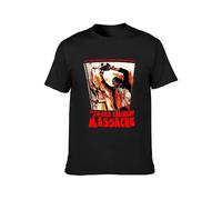 BEIYANUO Unisex T-Shirt Texas Chainsaw Massacre What Happened Is True Black M