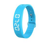 Beiykhera Bracciale Con Allarme Vibrante, Sveglia Da Polso Silenziosa Impermeabile, Orologio Promemoria Sveglia Con Fino A 8 Allarmi Personali, Orologio Da Polso Vibrante Per Chi Ha Il Sonno Profondo
