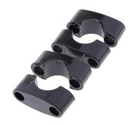 BeiZhengbhD Adattatore Riser Manubrio Morsetti di Montaggio per Manubrio CNC Adattatore da 22 Mm per Manubrio Universale per Motocicletta Rialzo Manubrio Moto