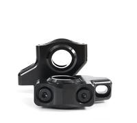BeiZhengbhD Adattatore Riser Manubrio per Kawasaki per ER-5 1997 1998 1999 2000 2001 2002 2003 2004 2005 2006 22mm 7/8 "Riser Manubrio Offset Moto Rialzo Manubrio Moto(Gloss Black)