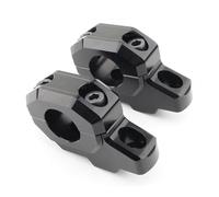 BeiZhengbhD Adattatore Riser Manubrio Riser per Manubrio Moto Adattatori Pullback 30 Mm A 22 Mm Staffa per Kawasaki per Z900C per Z900RS 2017 2018 2019 E 2020. Rialzo Manubrio Moto(Black)