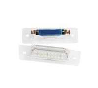 BeiZhengbhD Car Luci Targa Per 911 Per Carrera 964 993 996 968 986 Per Boxster 1997 1998 1999 2000 2001 2002 2003 2004 2X Numero Licenza LED Luce Targa