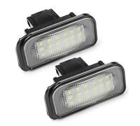 BeiZhengbhD Car Luci Targa Per Benz Per Per W203 Per SL Per CLK 1/2PCS Luce Targa A LED Per Auto(2PCS)