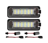 BeiZhengbhD Car Luci Targa Per VW Per Passat Per B6 Per CC Per Eos Per Golf Per MK7 Per Polo Auto Posteriore LED Licenza Numero Lampada Della Luce Targa(2PCS)