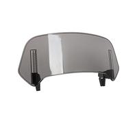 BeiZhengbhD Cupolino per BMW per R1200GS per F850GS per F750GS per S1000XR per F900XR Estensione del Parabrezza Motociclo Spoiler Regolabile Deflettore Parabrezza Deflettore Copertura(Small Smoke)