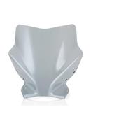 BeiZhengbhD Cupolino per Ducati per Monster 797 2017 2018 2019 2020 Moto Parabrezza Parabrezza Anteriore Deflettore Shield Visiera dello Schermo Parabrezza Deflettore Copertura(Gray)