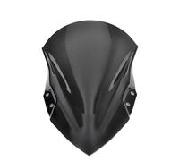 BeiZhengbhD Cupolino per Kawasaki per Ninja 400 2018 2019 2020 Moto Parabrezza Parabrezza Deflettore Anteriore Deflettori del Scudo Accessori dello Schermo Parabrezza Deflettore Copertura(Smoke)
