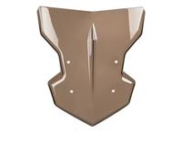 BeiZhengbhD Cupolino per per MT-09 per FZ-09 2017 2018 2019 2020 Parabrezza Parabrezza Aria Deflettore del Moto Anteriore dello Schermo Venti Shield Parabrezza Deflettore Copertura(Brown)