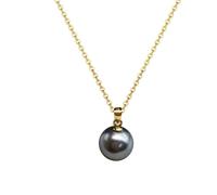 Beizhu, set di catene da donna per la festa della mamma, collana rotonda con perle e fibbia, catena ossea, A, 8.2cmX7cmX3.35cm