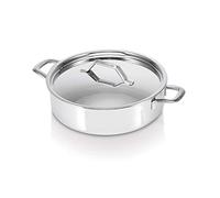 Beka 13416284 Tri Lux - Tegame a 2 Manici + Coperchio, 28 cm