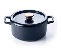 BEKA - Pirofila Tonda In Ghisa Smaltata 26 Cm Nera - 15141264