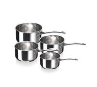 Beka 12066984 - Set casseruole in Acciaio Inox on Manico, 14/16/18/20 cm, 4 Pezzi