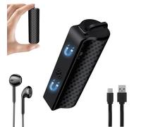 Bekasa 64GB Registratore Vocale Digitale, Mini Registratori Vocali Magnetico Portatile 480 ore Registratore Audio con Attivazione Vocale USB C Registratore MP3 per interviste, classi, riunioni