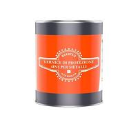 BEKATEQ Lacca protettiva per metalli 4in1 1L Grigio chiaro I Primer + Vernice antiruggine + Mano intermedia + Mano di finitura I Vernice per metalli per tetti, finestre, porte, recinzioni LS-570
