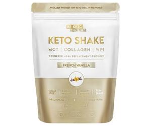BeKeto Dieta Keto Shake, Vaniglia Francese - 500 g