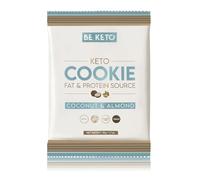 BeKeto Keto Cookie Cocco e Mandorla 50g - A base vegetale solo 2g di zuccheri naturali - totalmente Keto Senza Glutine