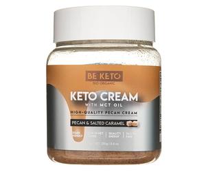 BeKeto Keto Cream con olio MCT, Pecan e caramello salato - 250 g