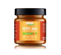 BeKeto Keto Jam - Juicy Peach 200g Low carb Keto Friendly marmellata vegana, senza glutine, naturale e completamente senza zucchero.