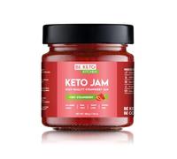 BeKeto Keto Jam - Very Strawberry 200g Low carb Keto Friendly marmellata vegana, senza glutine, naturale e completamente senza zucchero